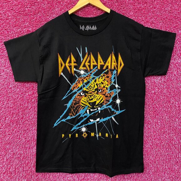 Def Leppard Pyromania Album Cover Art T-Shirt Large - Picture 1 of 6